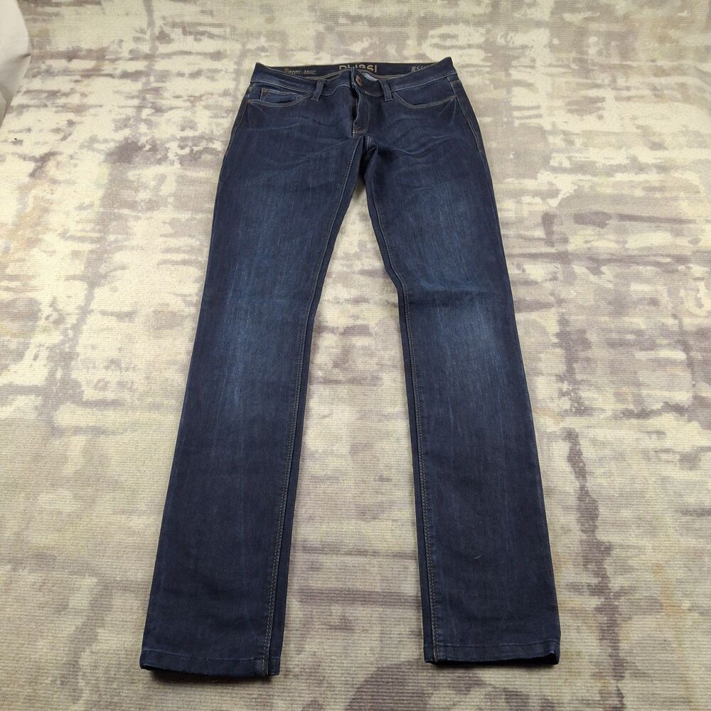 DL1961 Jessica Jeans Womens 27 Blue Denim 4Way 360 Stretch Premium Size 27